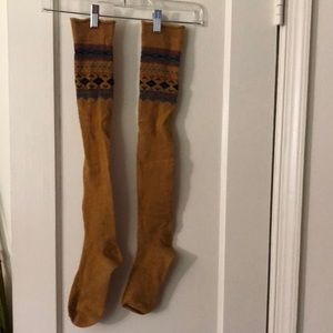 Free People over the knee socks